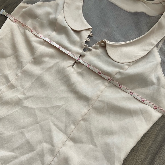 Urban Outfitters Kimchi Blue mesh collar top - Picture 4 of 6